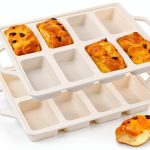Vinino Silicone Loaf Pan Cream Oven Safe Dishwasher Safe-0