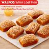 Walfos Silicone Mini Loaf Pan Oven Microwave Safe-7