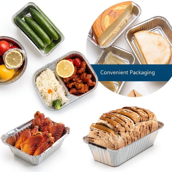 Waytiffer Aluminum Loaf Pans Oven Safe Disposable Baking-7