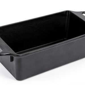 Lodge Cast Iron Loaf Pan Even Heat Distribution Oven Safe-0