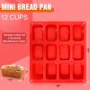 Walfos Silicone Mini Loaf Pan Nonstick Dishwasher Safe-1