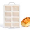 Vinino Silicone Loaf Pan Cream Oven Safe Dishwasher Safe-5