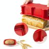 Walfos Silicone Loaf Pan Nonstick Large 2 Pack-1