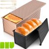 Dipanist Pullman Loaf Pan High Carbon Steel Oven Safe-0