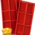 Walfos Silicone Mini Loaf Pan Flexible Non-Stick Baking-0