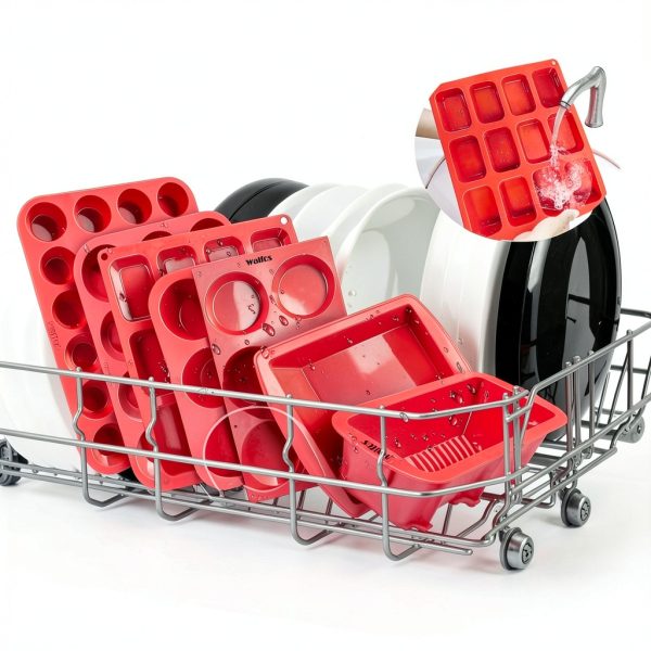 Walfos Silicone Mini Loaf Pan Food Grade-7