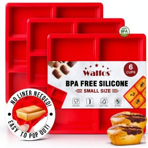 Walfos Silicone Loaf Pan Dishwasher Safe Nonstick-0