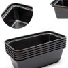 Zddaoole Carbon Steel Nonstick Mini Loaf Pan 6 Cup-2