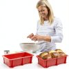Walfos Silicone Loaf Pan Nonstick Large 2 Pack-6