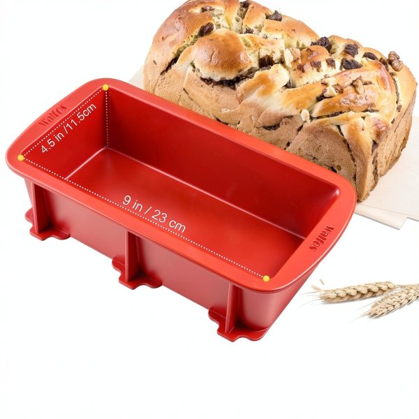 Walfos Silicone Loaf Pan Nonstick Large 2 Pack-4