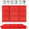 Walfos Silicone Mini Loaf Pan Oven Microwave Safe-4