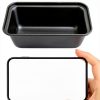 Zddaoole Carbon Steel Nonstick Mini Loaf Pan 6 Cup-3
