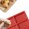 Walfos Silicone Mini Loaf Pan Flexible Non-Stick Baking-1