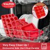 Walfos Silicone Mini Loaf Pan Oven Microwave Safe-6