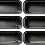 Zddaoole Carbon Steel Nonstick Mini Loaf Pan 6 Cup-0