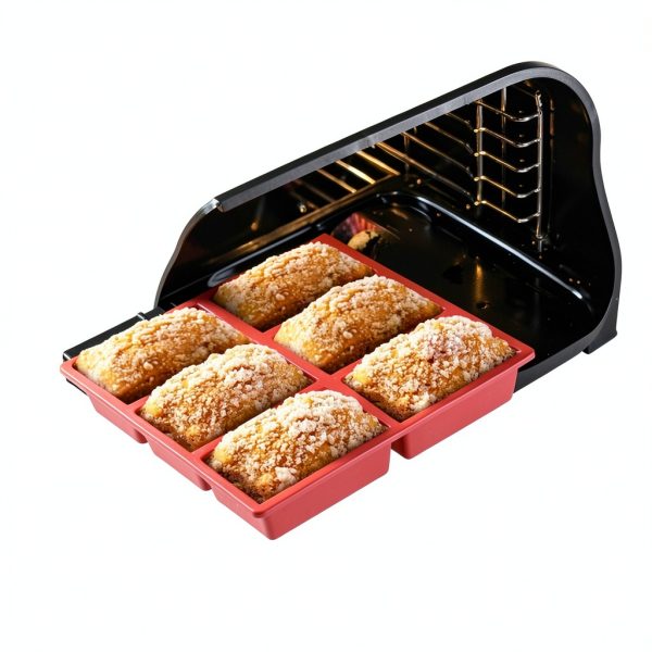 Walfos Silicone Loaf Pan Nonstick Dishwasher Safe Baking-3