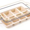 Vinino Silicone Loaf Pan Cream Oven Safe Dishwasher Safe-1