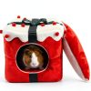 Guinea Pig Hideout YUEPET Soft Fabric Cozy Bed-4