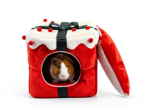 Guinea Pig Hideout YUEPET Soft Fabric Cozy Bed-4