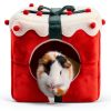 Guinea Pig Hideout YUEPET Soft Fabric Cozy Bed-0