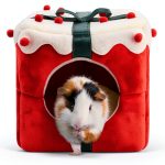 Guinea Pig Hideout YUEPET Soft Fabric Cozy Bed-0