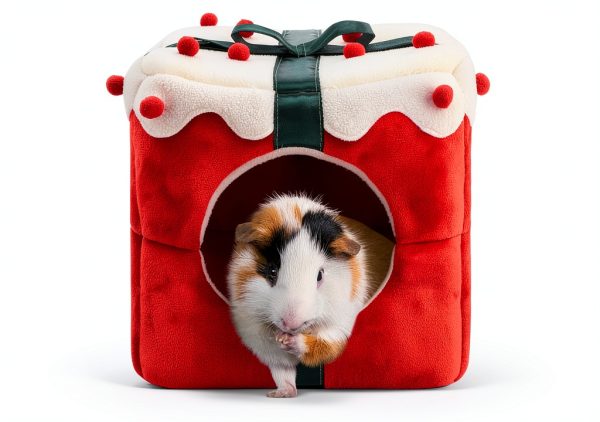 Guinea Pig Hideout YUEPET Soft Fabric Cozy Bed-0