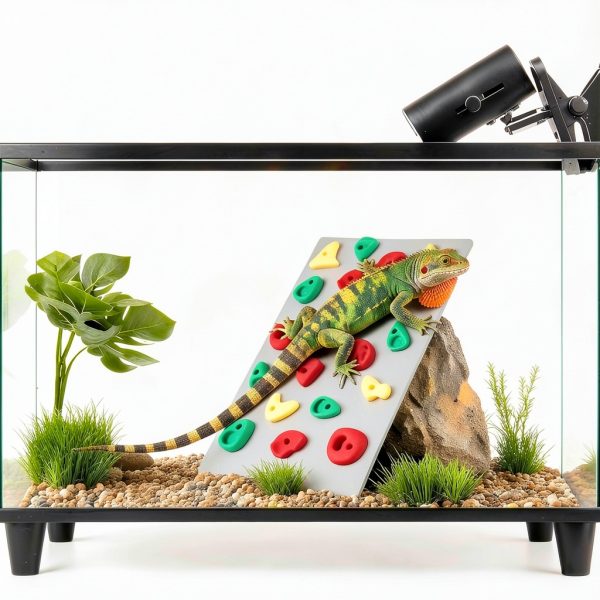 Mitchenify Reptile Climbing Wall MT-Cwall-001 PLA Décor 8x5.9in-1