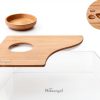 Sand Bath Box Niteangel Acrylic Hamster Habitat Transparent Half Lid-5
