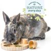 Timothy Hay Chew Mat Small Pack of 1 Khaki Brown by Oxbow-4