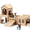 TankMatDecor Extra Large Dual Layer Rabbit Hideout Model RH-01 with-3