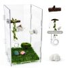 GAGILAND Jumping Spider Habitat Kit with Glass Ball and Magnets-2
