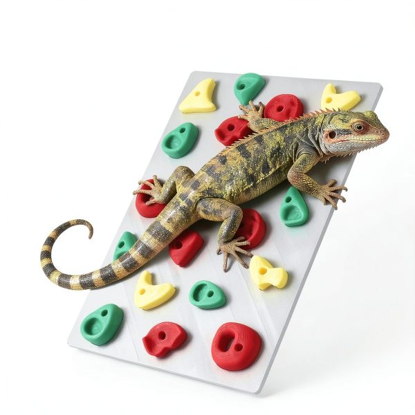Mitchenify Reptile Climbing Wall MT-Cwall-001 PLA Décor 8x5.9in-2