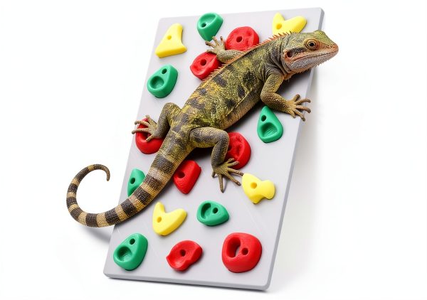 Mitchenify Reptile Climbing Wall MT-Cwall-001 PLA Décor 8x5.9in-0