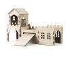 TankMatDecor Extra Large Dual Layer Rabbit Hideout Model RH-01 with-6