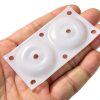 1Set/2pcs For Vacuum Pump Diaphragm PTFE Diaphragm For SYSTEC 9000-1471 9000-1718 40x76mm-3