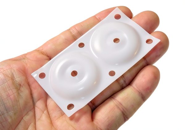 1Set/2pcs For Vacuum Pump Diaphragm PTFE Diaphragm For SYSTEC 9000-1471 9000-1718 40x76mm-3