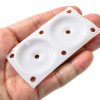 1Set/2pcs For Vacuum Pump Diaphragm PTFE Diaphragm For SYSTEC 9000-1471 9000-1718 40x76mm-2