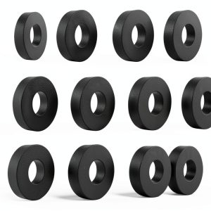 Succell Nozzle Caps Rubber Seat Washer for Teejet Quick Cap 12PK Black-0