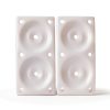 1Set/2pcs For Vacuum Pump Diaphragm PTFE Diaphragm For SYSTEC 9000-1471 9000-1718 40x76mm-0