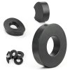 Succell Nozzle Caps Rubber Seat Washer for Teejet Quick Cap 12PK Black-4