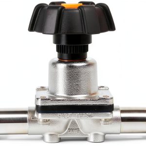 QiiMii SS316L Tri Clamp Mini Diaphragm Valve 3/4" EPDM PTFE Membrane-0